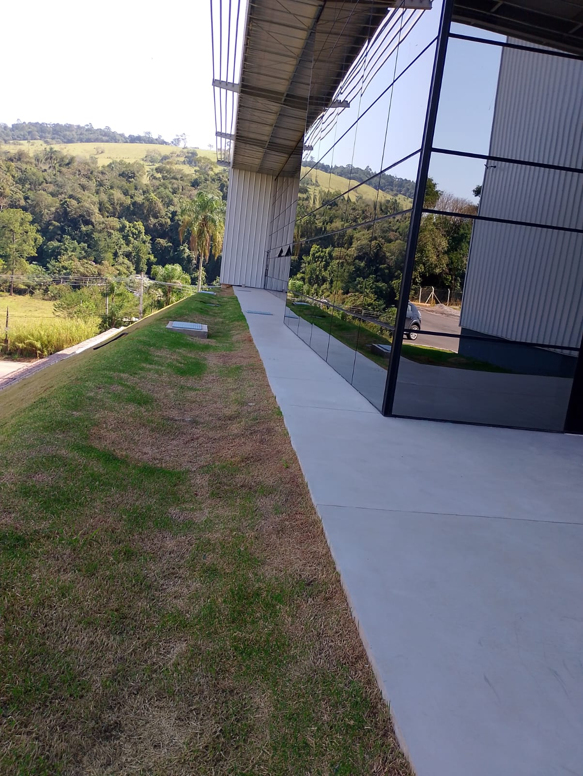 Aplicação de Cimento Queimado